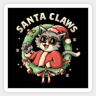 Santa Claws Ugly Sweater by Tobe Fonseca Sticker